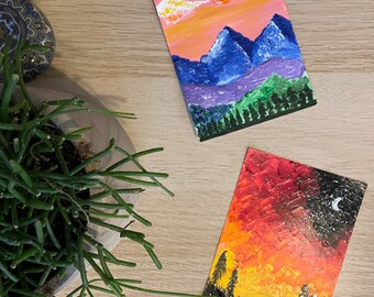 Cartes postales jour et nuit