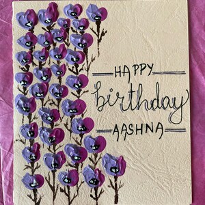 De Aashna-wenskaart