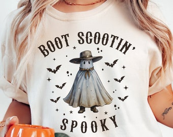 Botas espeluznantes PNG, fantasma de vaquero PNG, Halloween PNG, fantasma occidental PNG, sublimación de Halloween occidental, Halloween retro PNG, fantasma, png
