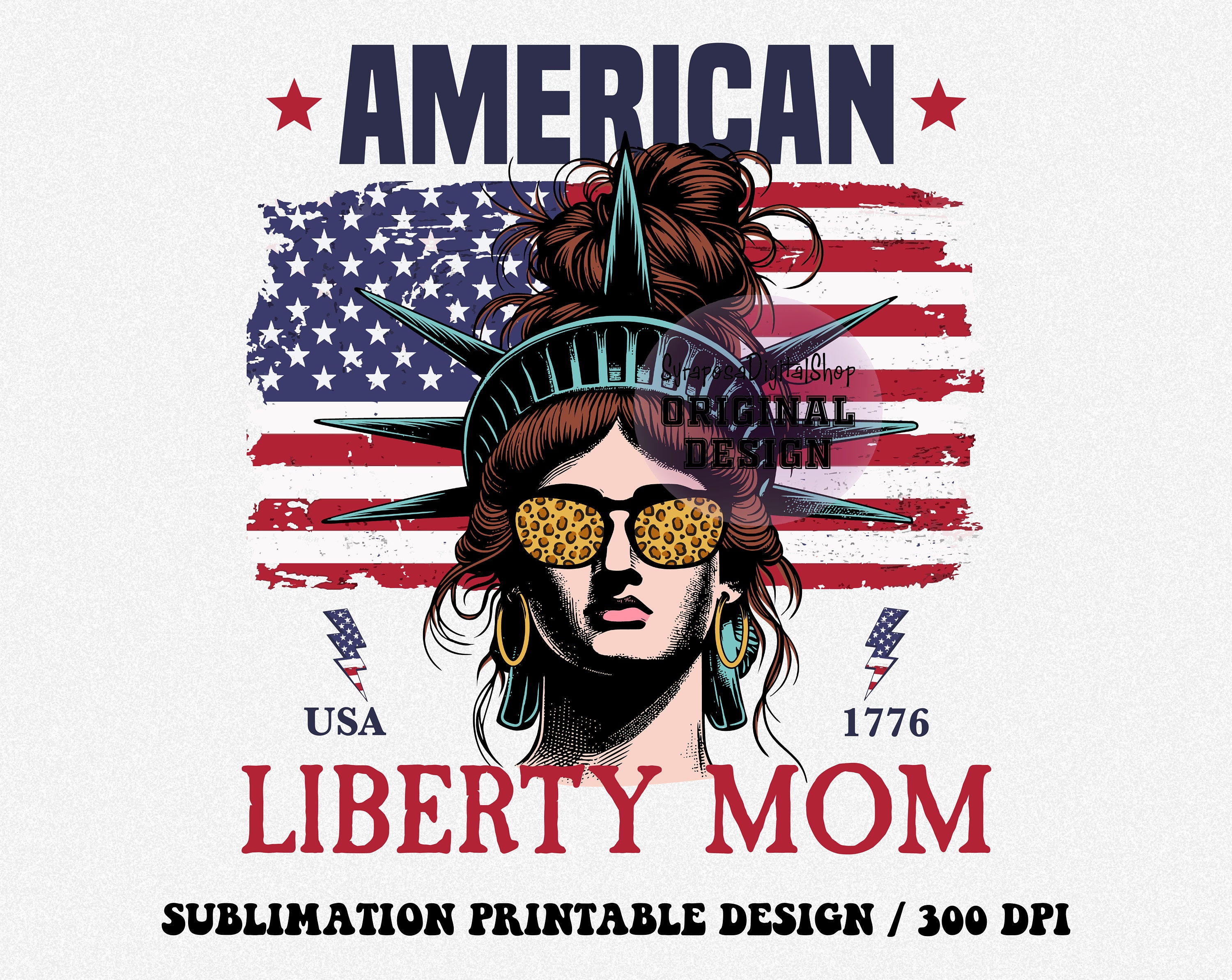Numa Mom Liberty Shirt
