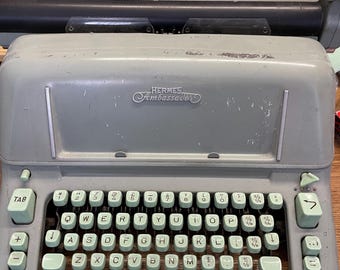 Vintage Hermes Ambassador Typewriter