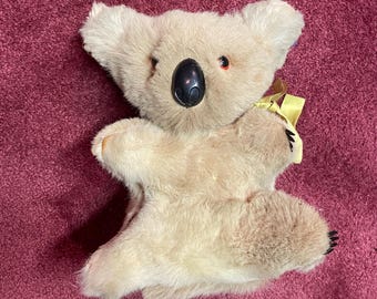 A Vintage Koala Bear Soft Toy