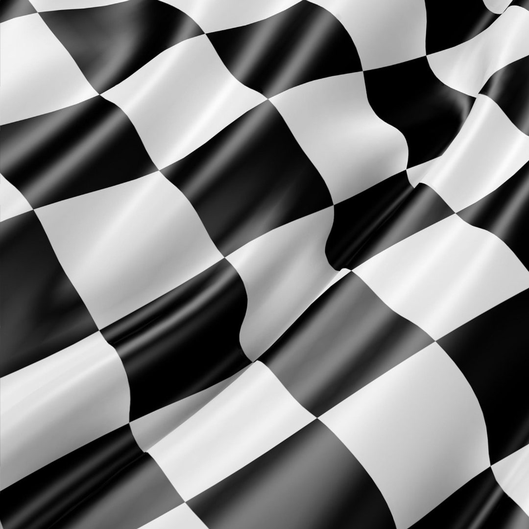Bundle of 6 Different Checker Flag Digital Paper - Etsy Canada