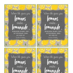 When Life Gives You Lemons