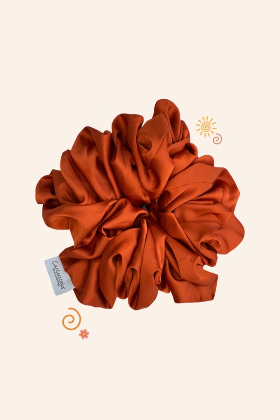 30 Satin-Haargummis Für Damen – Extra Groß Für Dickes Haar – Sanft & Ohne Haarbruch