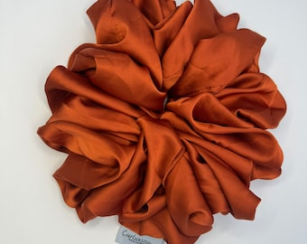 Satin-Haargummis Für Frauen – 30 Stück, Extra Groß Für Dickes Haar – Sanft, Rutschfest & Ideal Zum Schlafen