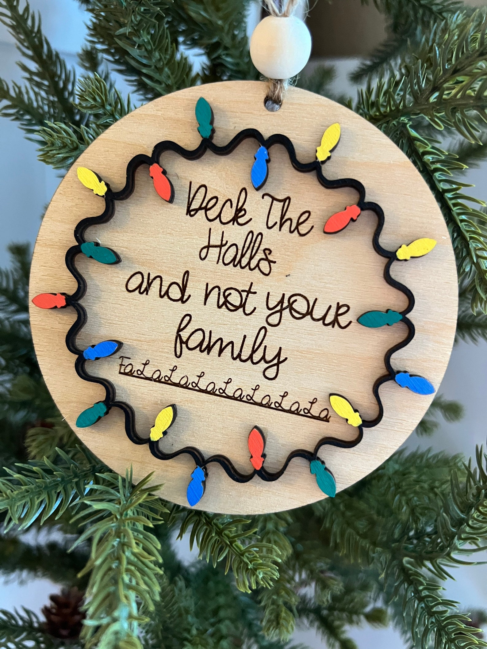 Deck the Halls and Not Your Family SVG Digital Download, Decks the ...
