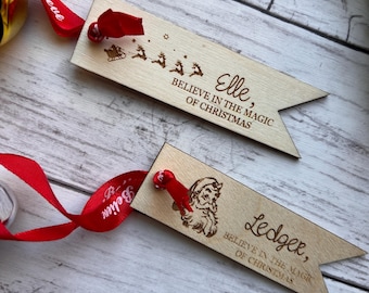Personalized Believe Christmas Bell SVG, Believe In The Magic Of Christmas SVG, Believe Bell, Believe Ornament, Christmas Eve gift
