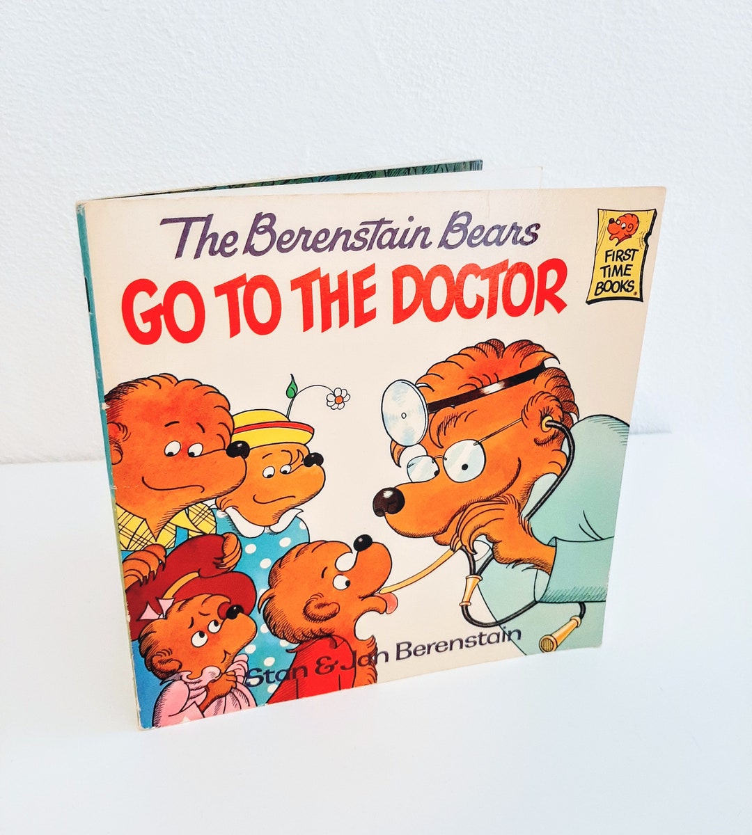 The Berenstain Bears "go to the Doctor" - Vintage 1981 Paperback - Classic Children's Book - Etsy