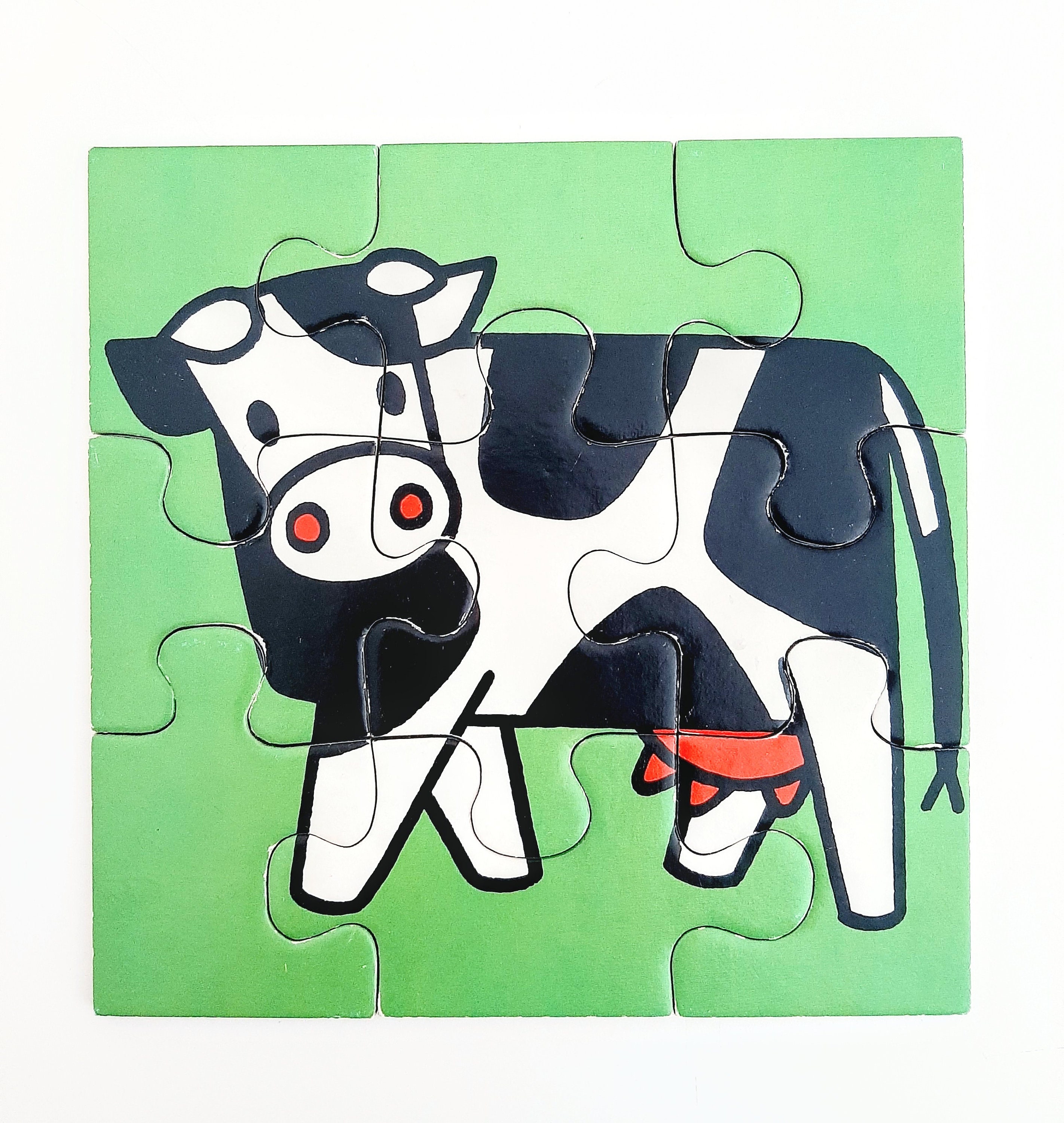 Vintage Dick Bruna 2-in-1 Puzzle - 1973 Ravensburger Jigsaw