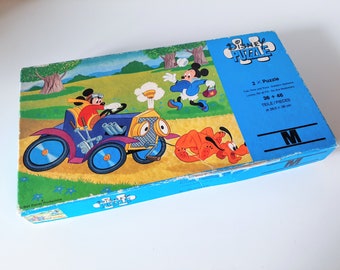 ディズニー ミッキー パズル - ヴィンテージ - Jaymar - ウォルト