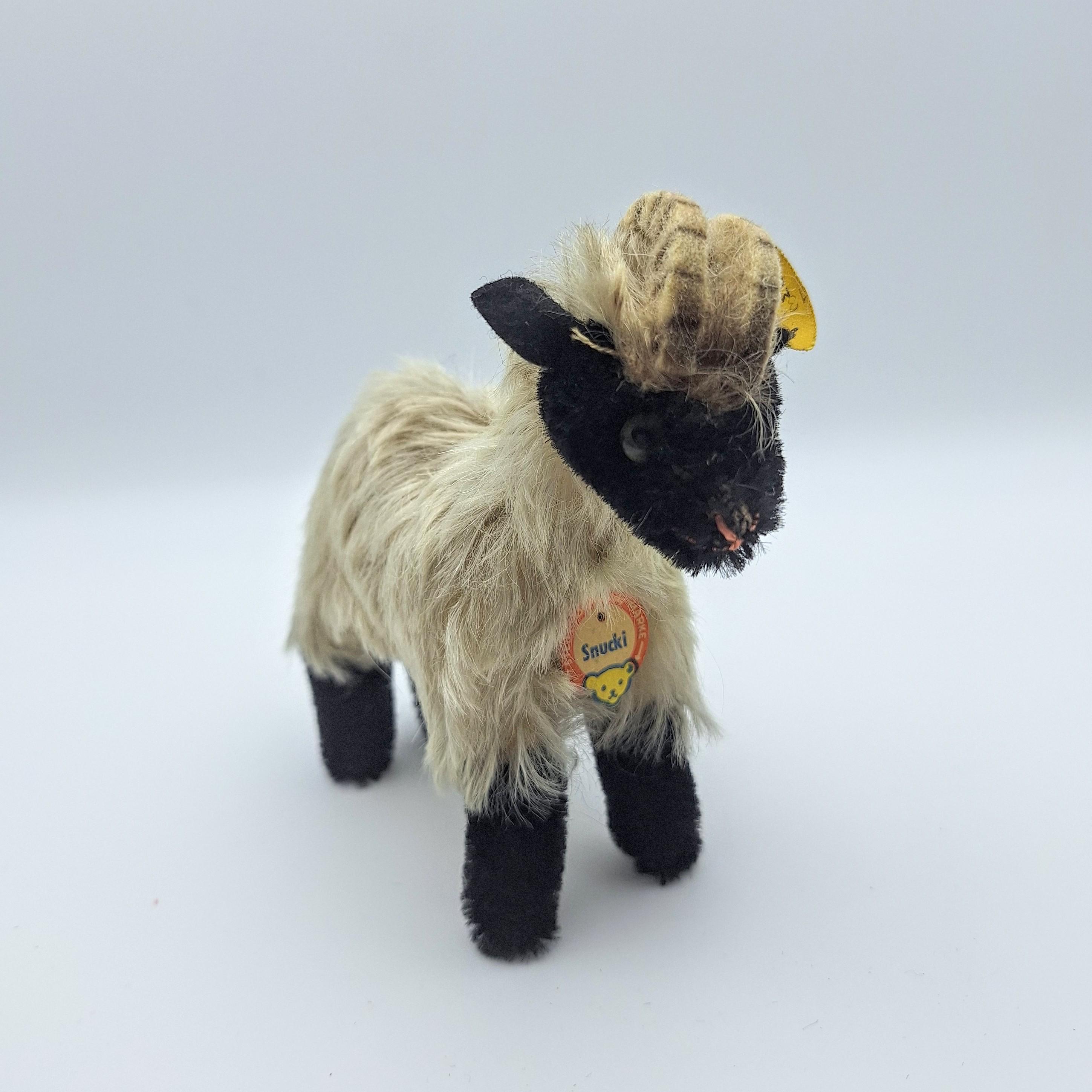 Steiff - シュタイフ★Mountain Sheep Snucki 12cm ＆ 17cm★ Steiff-Snucki-Ram-1520-11-Made