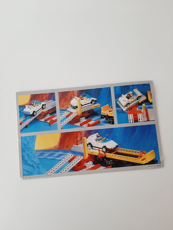 1994 Vintage Lego System - #4544 Car and Transport Wagon - Lego