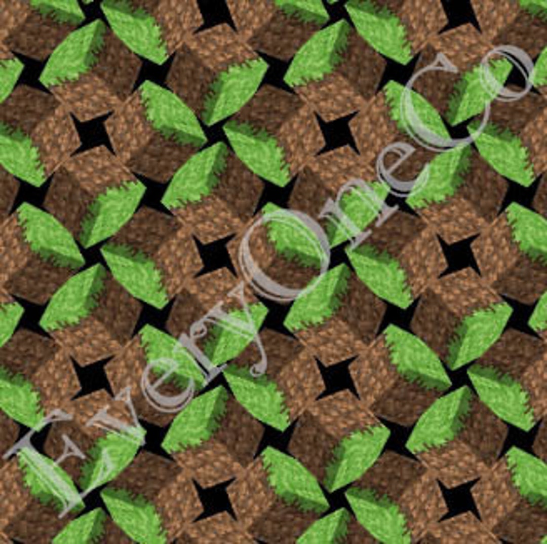 Minecraft Digital Paper Pattern PNG Instant Download - Etsy