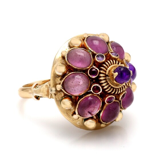 Vintage, Amethyst Harem Ring - image 2
