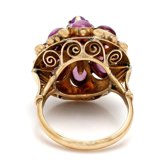 Vintage, Amethyst Harem Ring - image 4