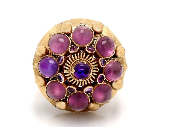 Vintage, Amethyst Harem Ring - image 1