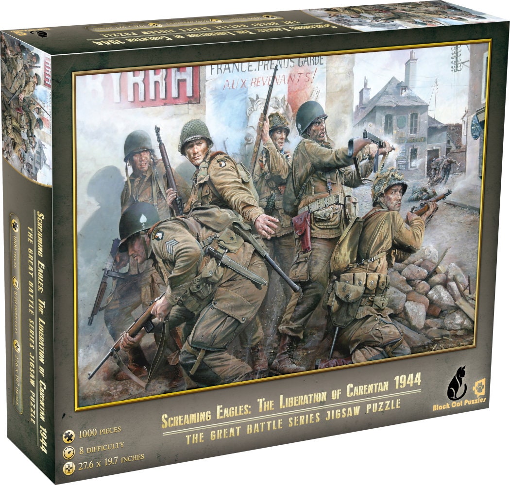 Screaming Eagles: The Liberation Of Carentan 1944 1000-Piece - Etsy  Australia