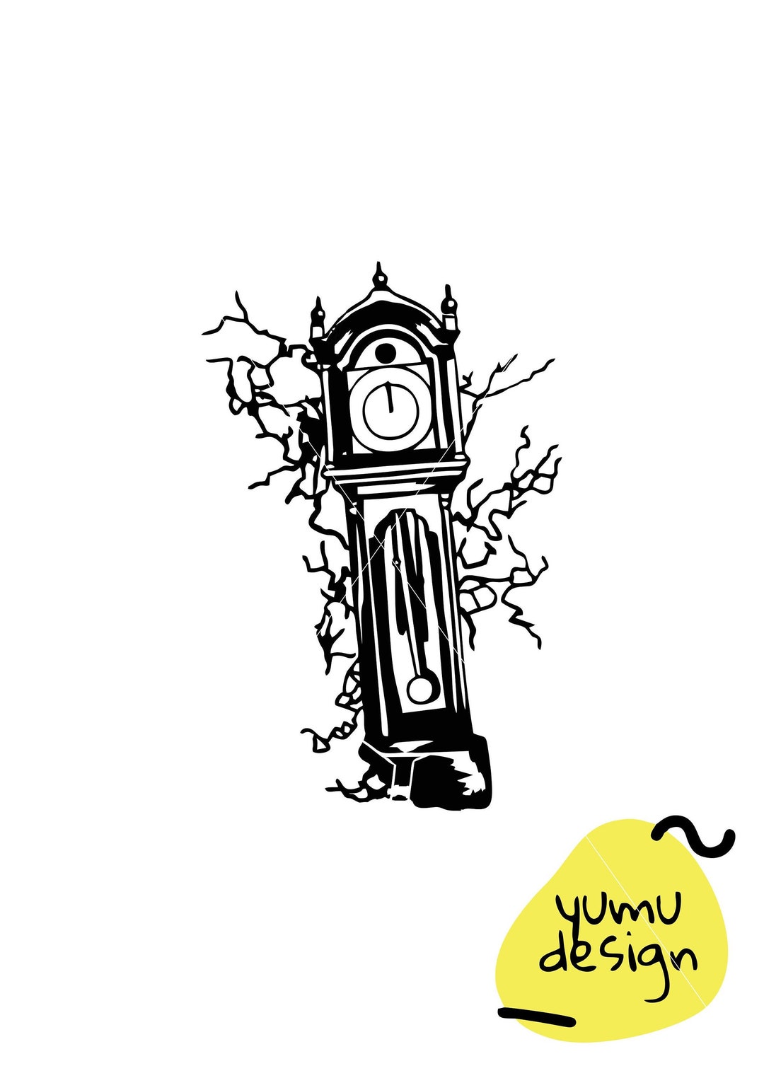 Vecna Clock svgThings Clock svgEleven svgUpside down svg Etsy España