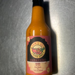 Sam&#39;s Hot Pepper Sauce Original Habanero 10oz