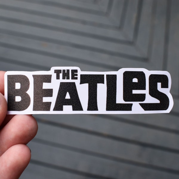 Beatles Sticker| Music Stickers| Sticker| Waterproof Sticker| Music Bands| Beatles| 60s Bands| Rock and Roll Music| Stickers| Laptop Sticker