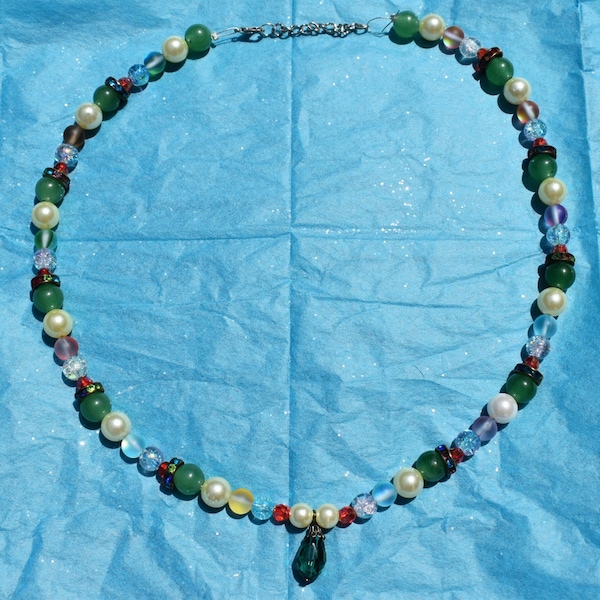 Howl's Necklace| Beaded Jewelry| Aesthetic Jewelry| Moving Castle| Jewelry| Beads| Beaded Necklace| Necklace| Cute Jewelry| Bracelets| Cute|