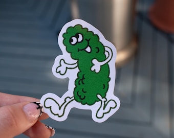 Pickle Sticker, Pickle Festival Sticker, Pickle Lover, Sticker, Stickers, Waterproof Sticker, Laptop Sticker, Pickle Guy, Cartoon Pickle