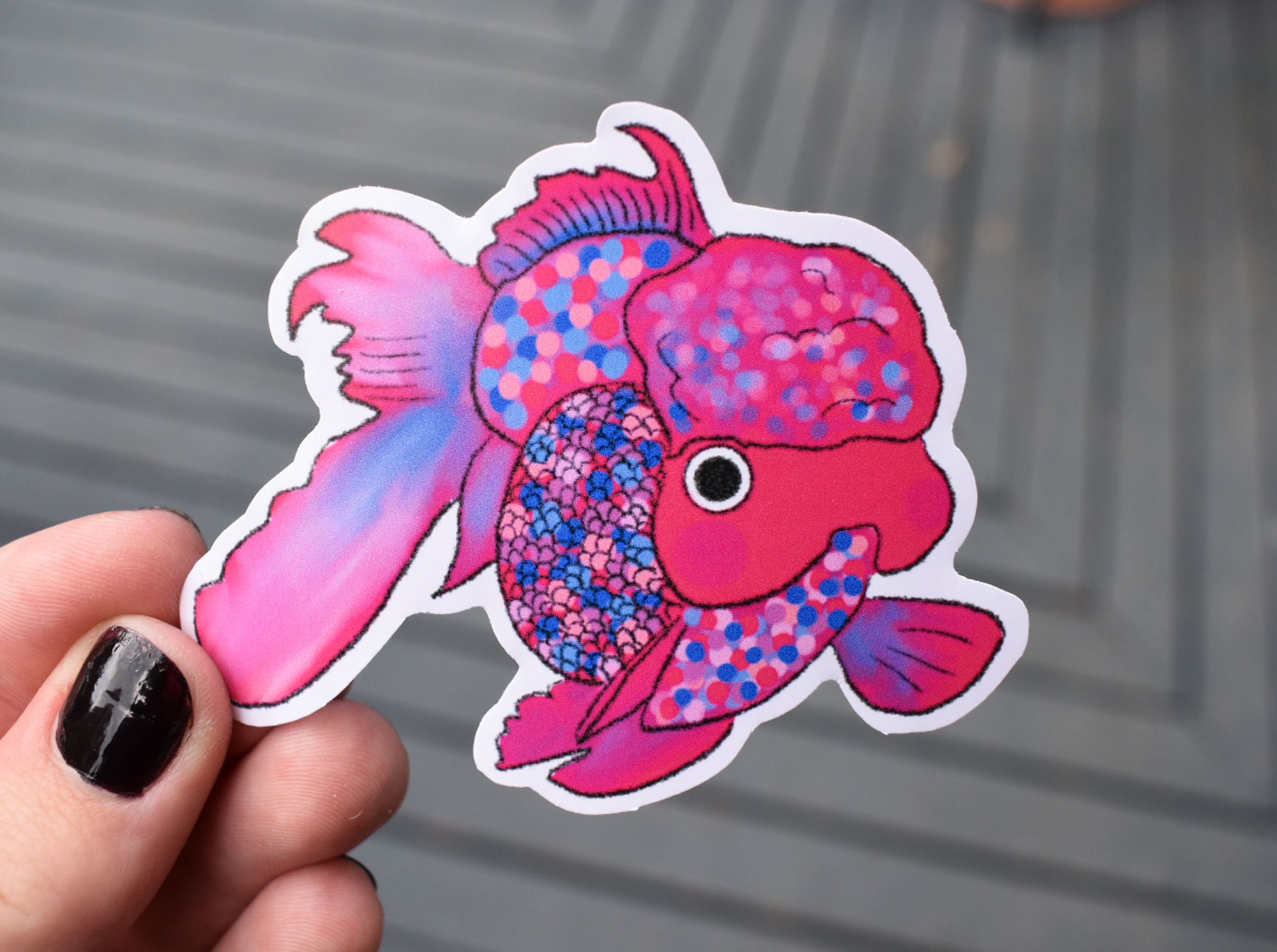 Fat Goldfish Sticker Gold Fish Sticker Bundle| Fish Sticker| Gold Fish| Color Fish| Ocean ...