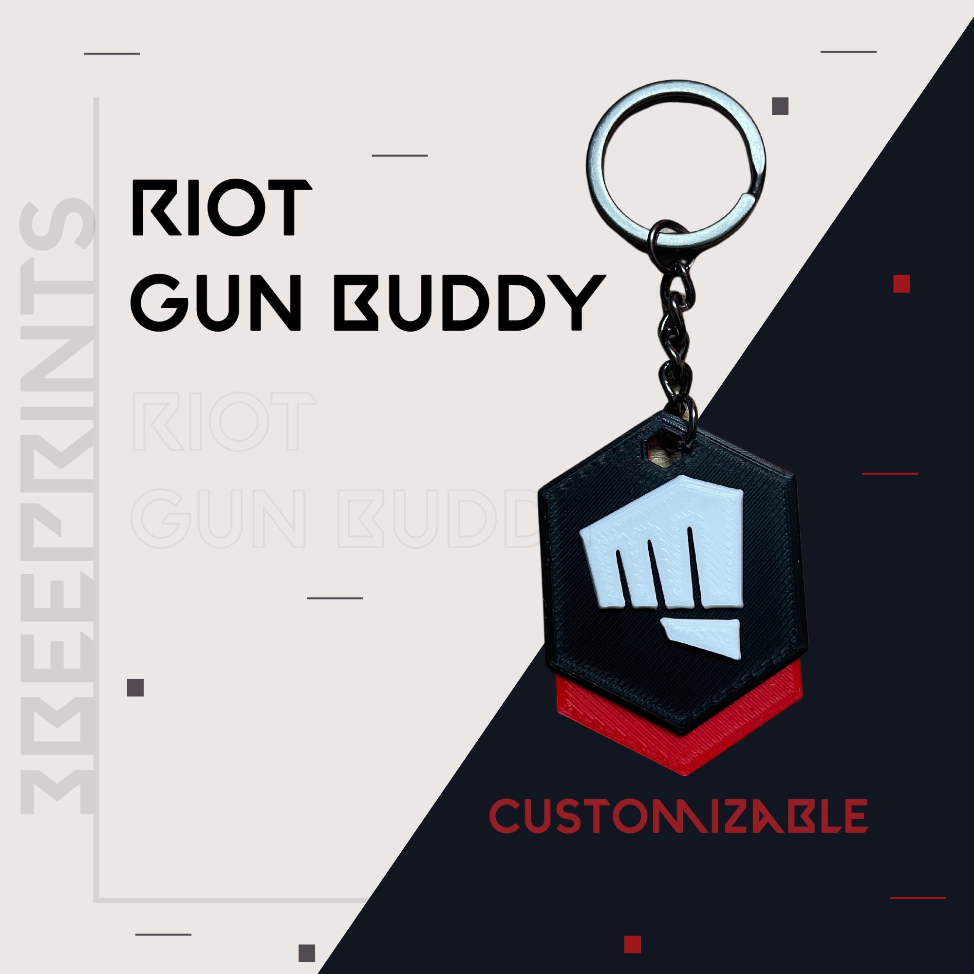 VALORANT Masters 2023 Gun Buddy Keychains