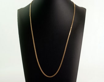 Gold Plated Bismark Necklace with Matching Bracelet