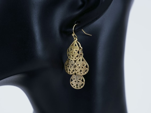 Mobile dangle earrings, three sets - image 1