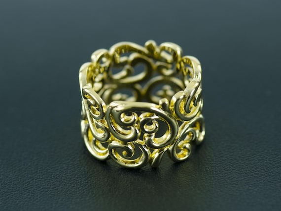 Polished Bronze Bellezza Ring - image 1