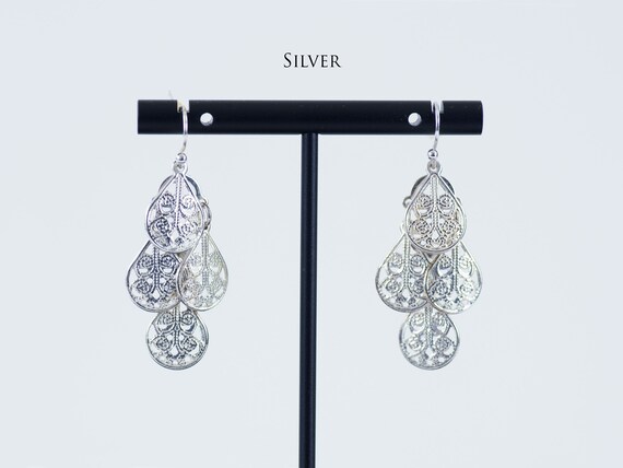 Mobile dangle earrings, three sets - image 7