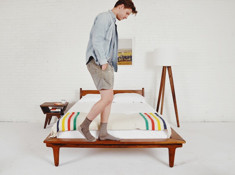 Nellie Platform Bed Etsy