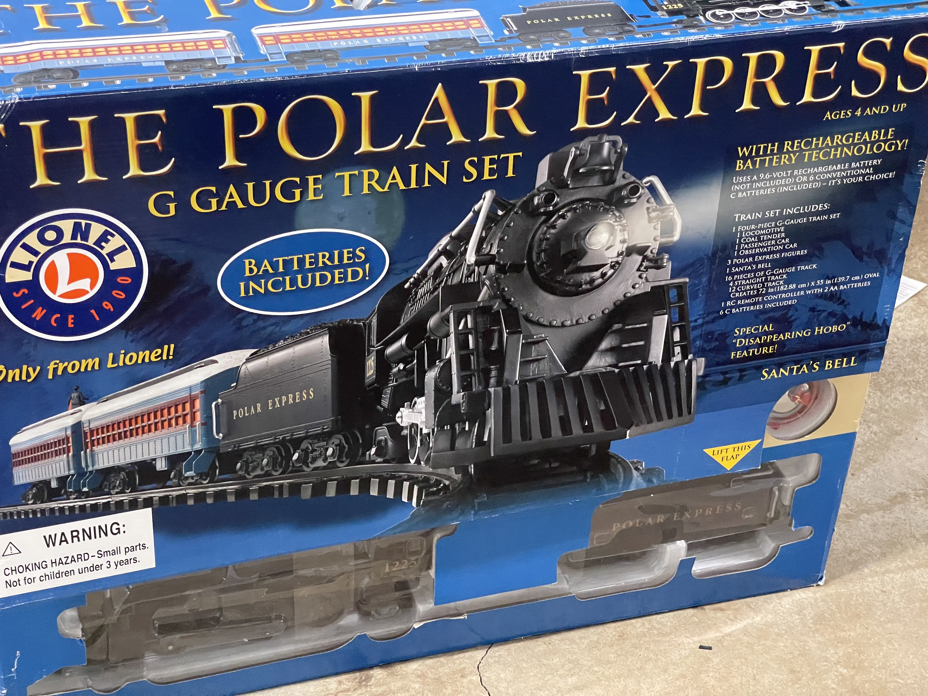 polar express g gauge train set