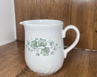 Corning Ware Corelle Coordinates Stoneware Callaway Green Ivy Creamer/syrup