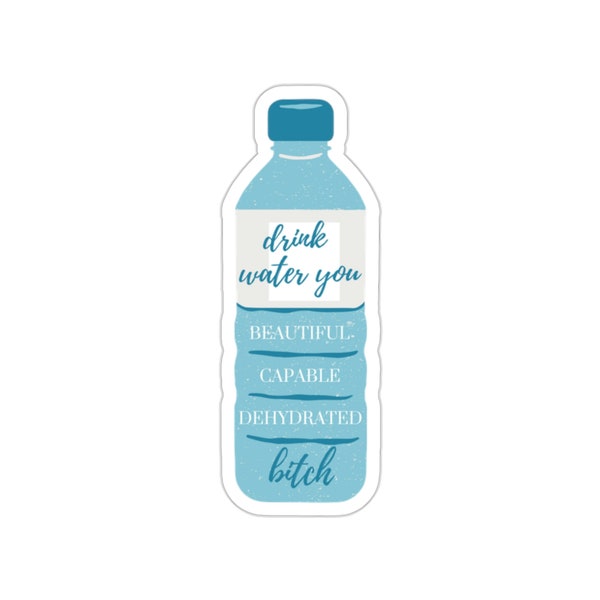 Drink Water You Dehydrated Bitch Etsy UK