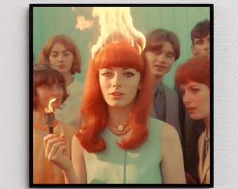 Don&#39;t let them know your next move - 1960er Jahre Kunstdruck