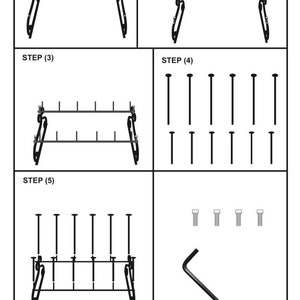 4-6 Pairs Garden Storage BOOT RACK Dryer Organiser Stand Welly Multipurpose Shoe Rack Wellington Boot Rack/ Boot Stand Indoor and outdoor image 8