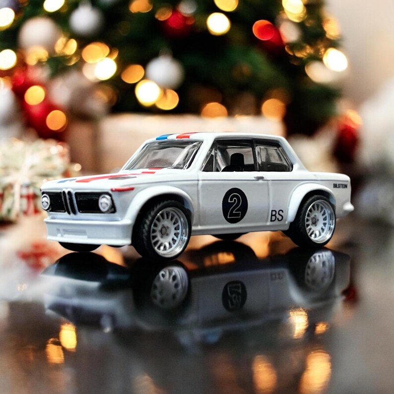 Hot Wheels BMW 2002 With Custom Wheels and Rubber Tires - Etsy