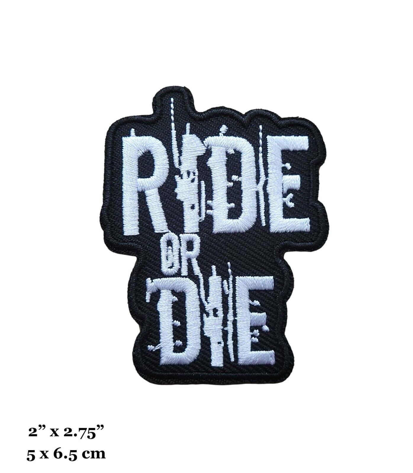 Patch Toppa Termoadesiva Ride or Die Biker for Life 5