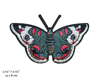 Motte Insekt verbreiten bunte Schmetterling gestickt Aufnäher
