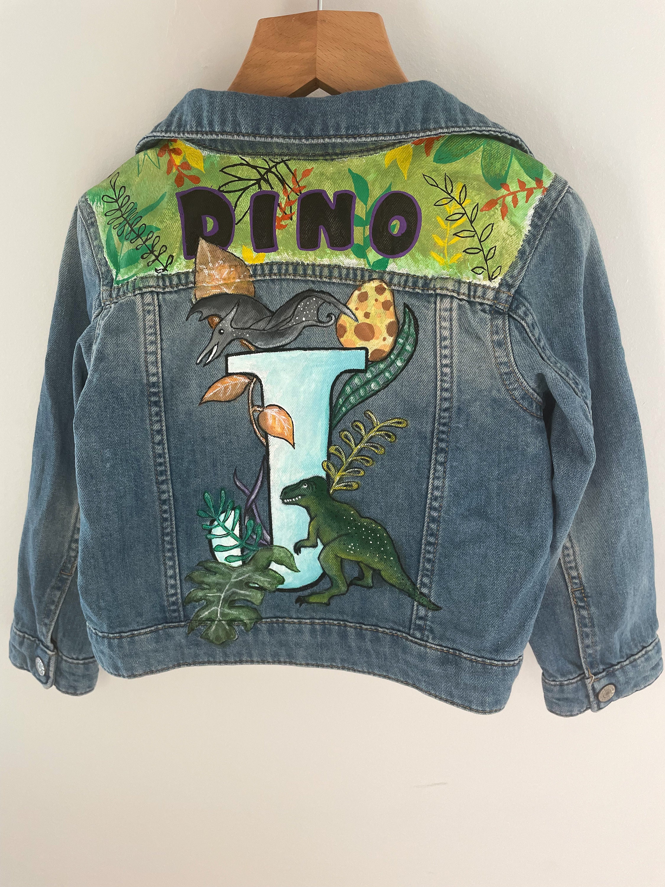 Dinosaur Jacket - Etsy UK