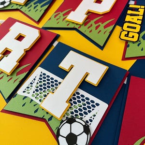 Soccer Birthday Banner: Sports Party Decor