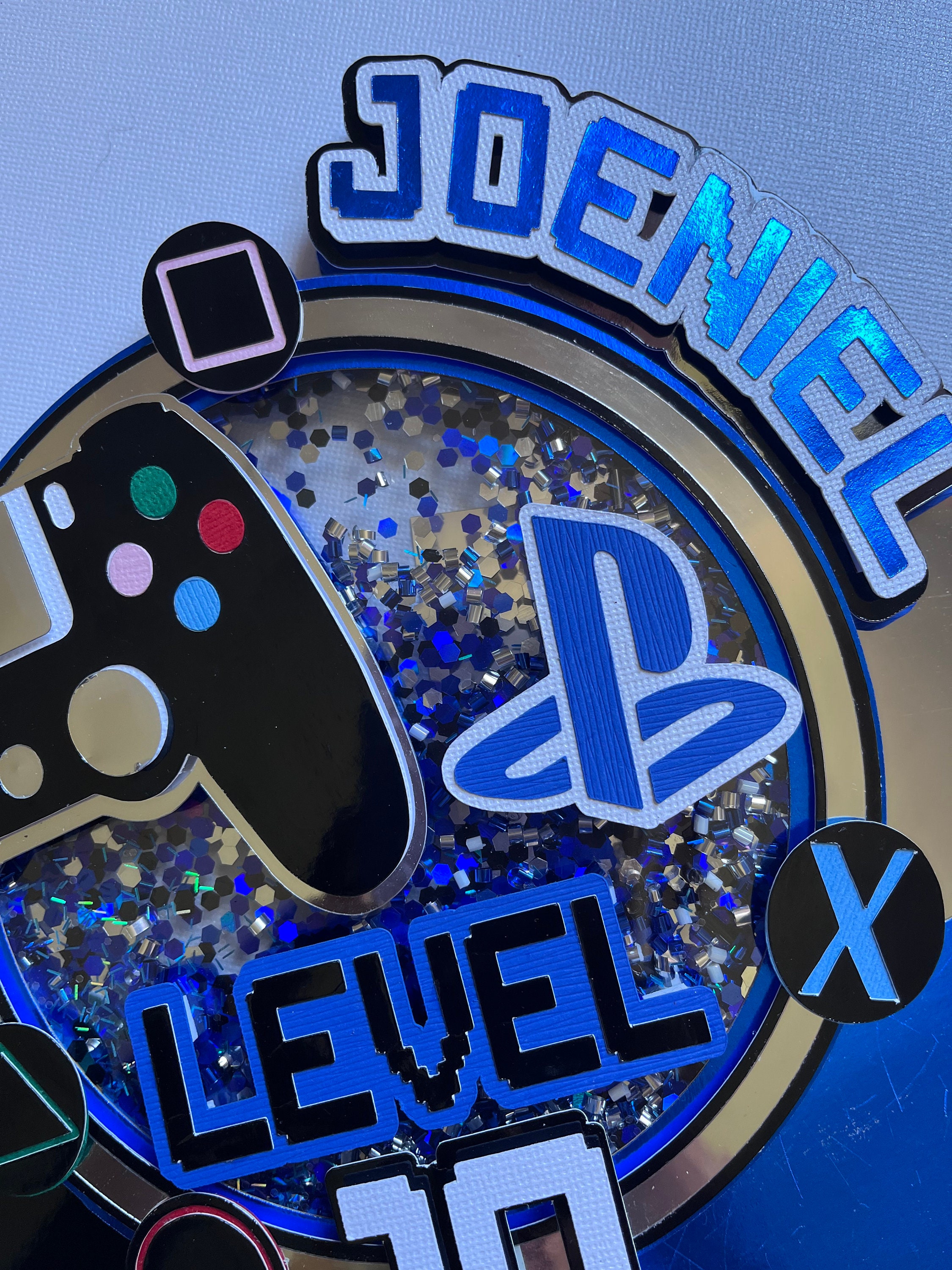 Video Game Cake Topper Gaming Cake Topper Video Game Etsy