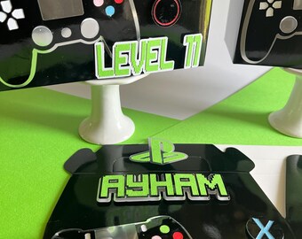 Gamer Party Gable Boxes, Video Game Party Favors, Gaming Birthday Decorations