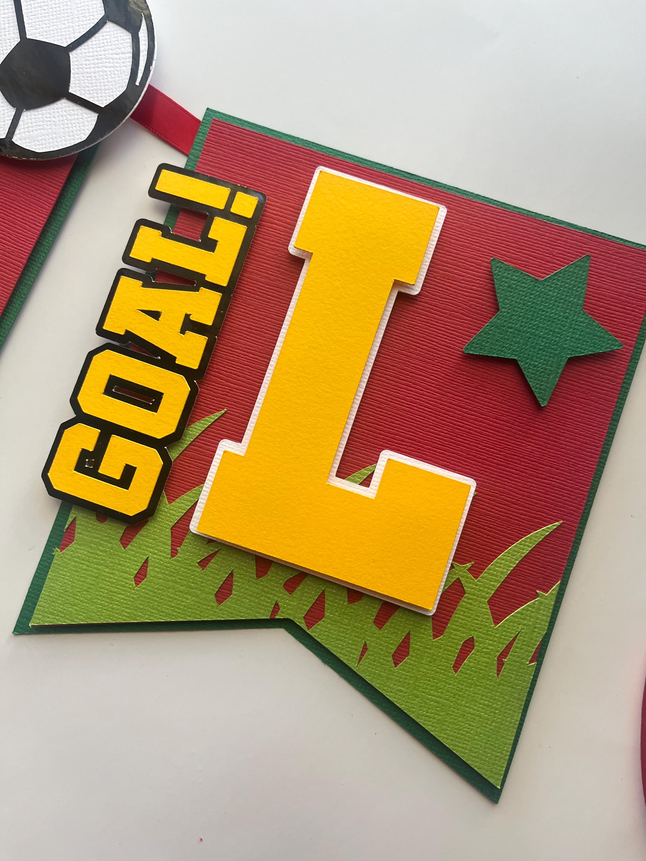 Striscione Di Compleanno A Tema Calcio - Bandierine E Decorazioni Per Feste Per Bambini E Ragazzi - 2