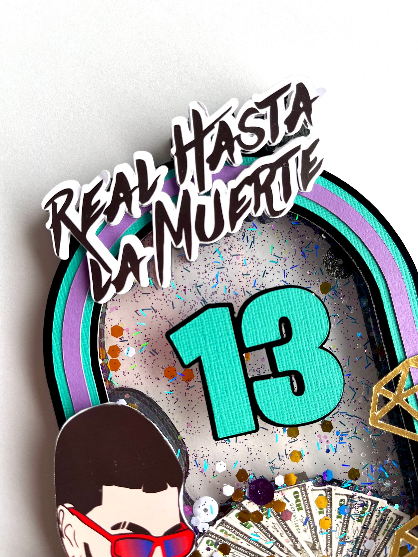 Anuel AA Cake Topper Anuel Birthday Decor Anuel Birthday - Etsy