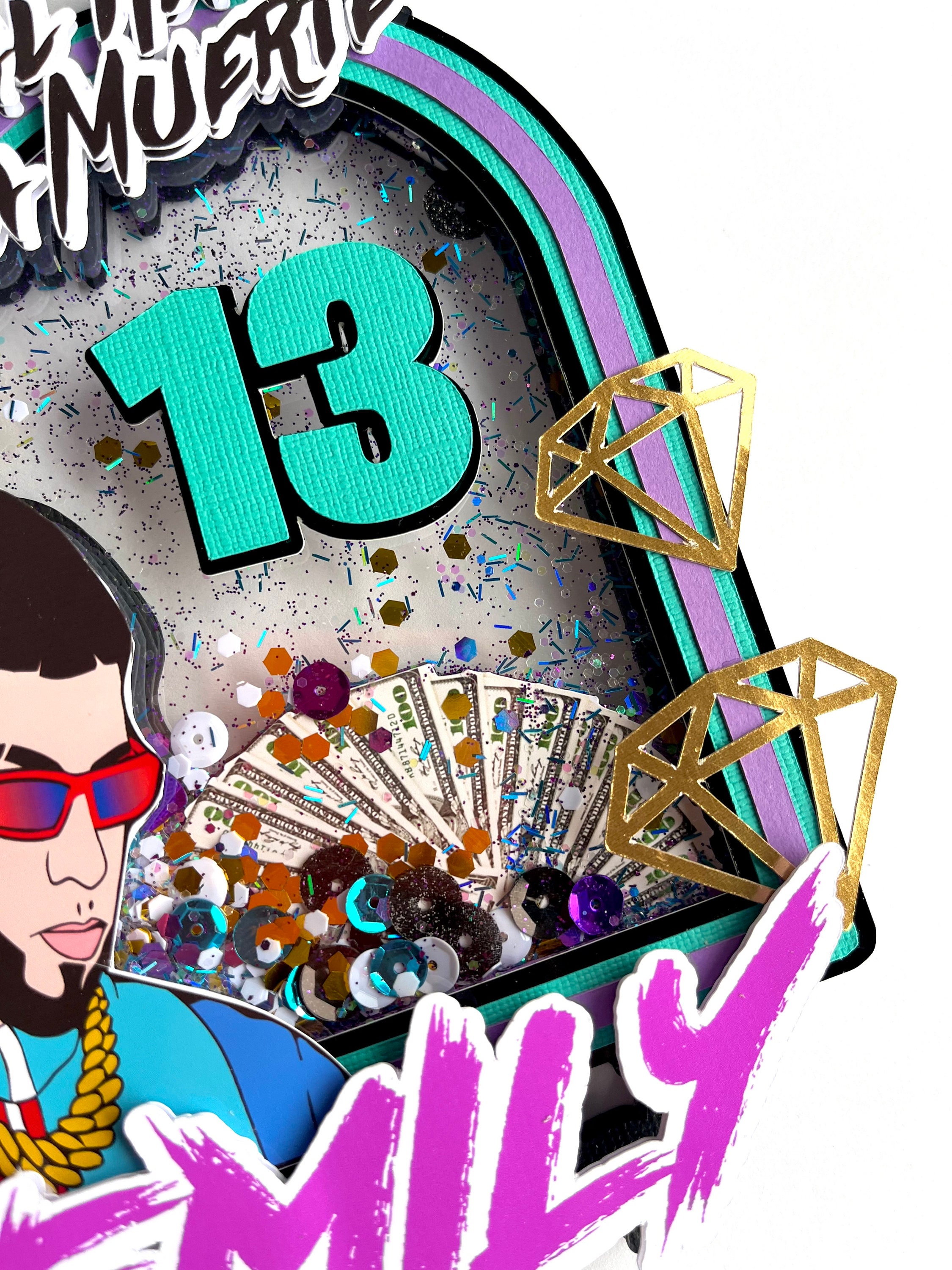 Anuel AA Cake Topper Anuel Birthday Decor Anuel Birthday - Etsy