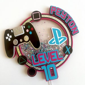 Videospiel Geburtstag Kuchen Topper, Gamer Geburtstag Tortendeko, Gamer Geburtstag Tortendeko, Gamer Geburtstag Tortendeko, Gamer Cake Topper